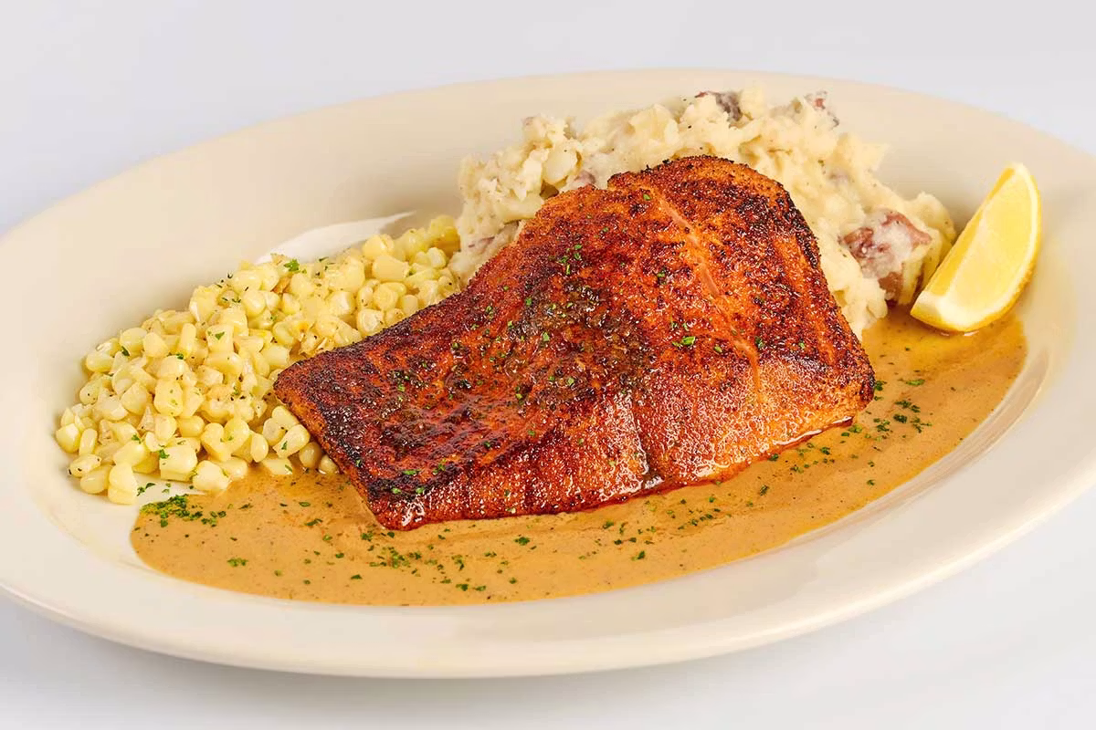 Cajun Salmon - The Cheesecake Factory Menu Prices 2026